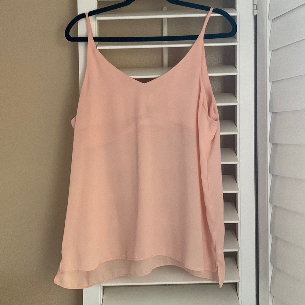 Peach tank top